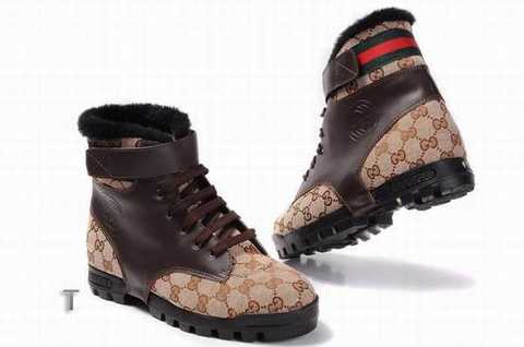botte gucci homme noir